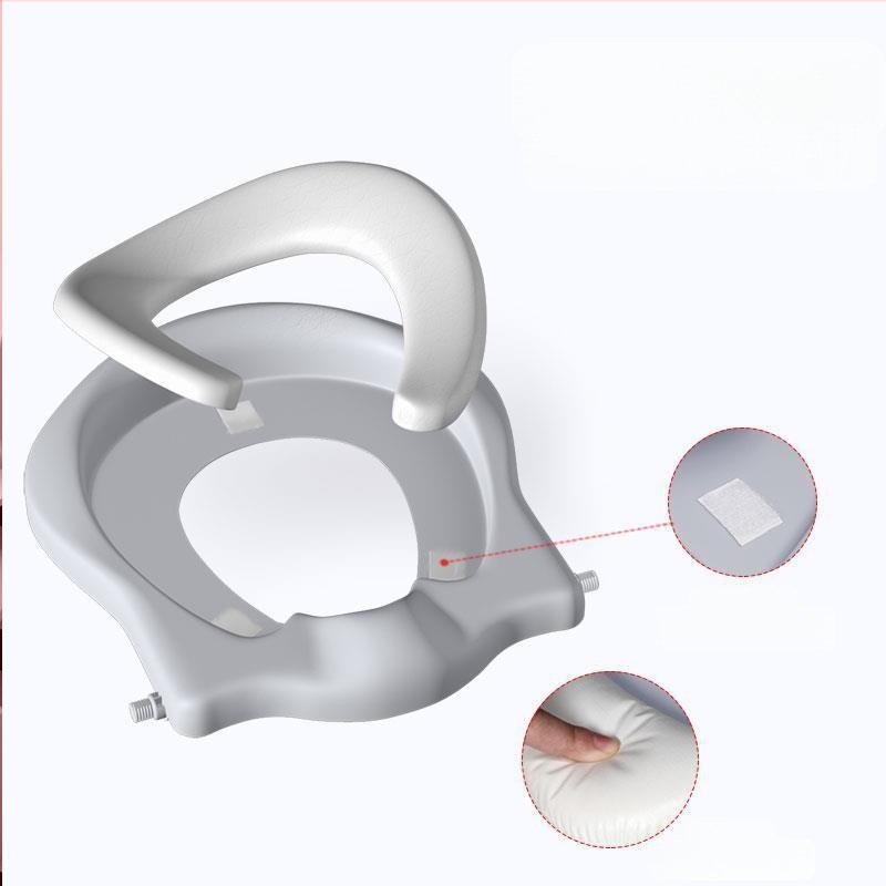 Παιδικό κάθισμα τουαλέτας με επένδυση και σκαλοπάτι τύπου, πολυπροπυλένιο