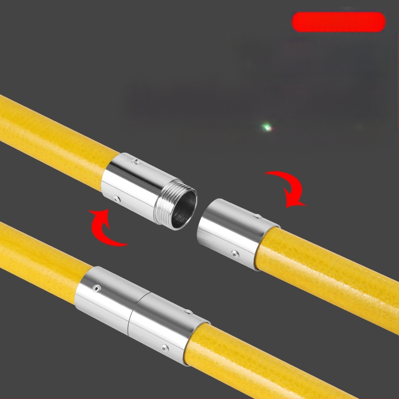 Daudzfunkcionāls izolēts rokas zāģis ar paplašināmo kātu un epoksīda sveķu stieni koku un dārza apgriešanai