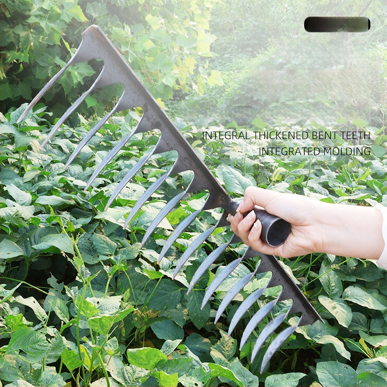 Σπειροειδές ράκε, χάλυβας υψηλού περιεκτικότητας σε άνθρακα, πολλαπλά δόντια