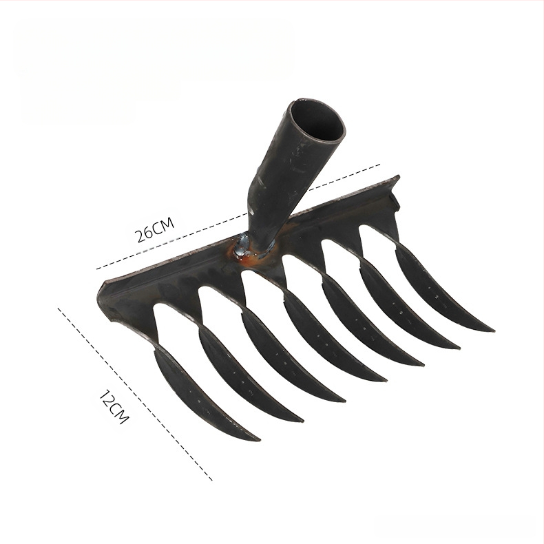 Σπειροειδές ράκε, χάλυβας υψηλού περιεκτικότητας σε άνθρακα, πολλαπλά δόντια