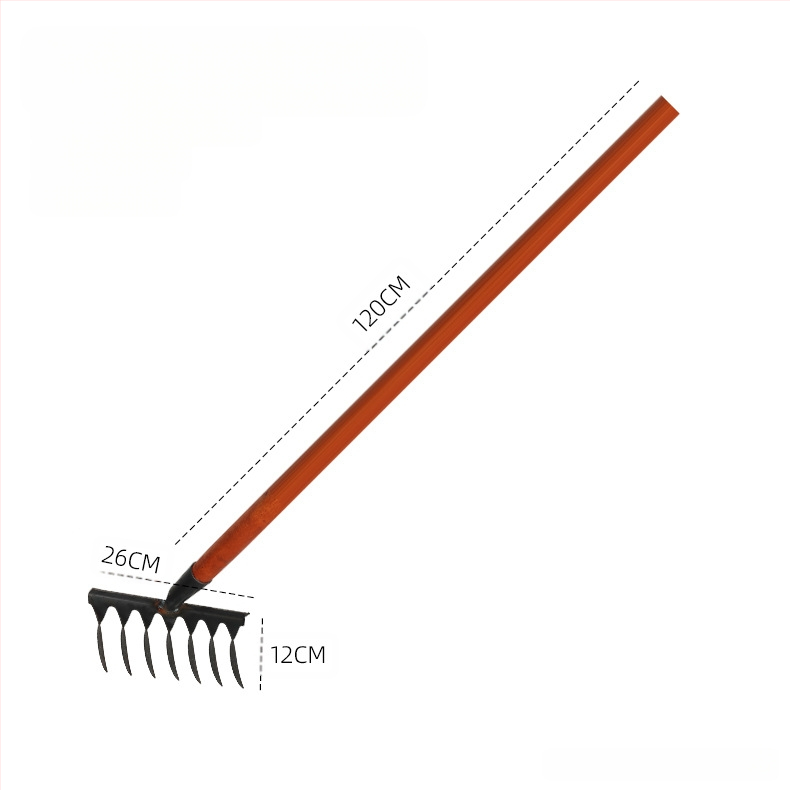 Σπειροειδές ράκε, χάλυβας υψηλού περιεκτικότητας σε άνθρακα, πολλαπλά δόντια