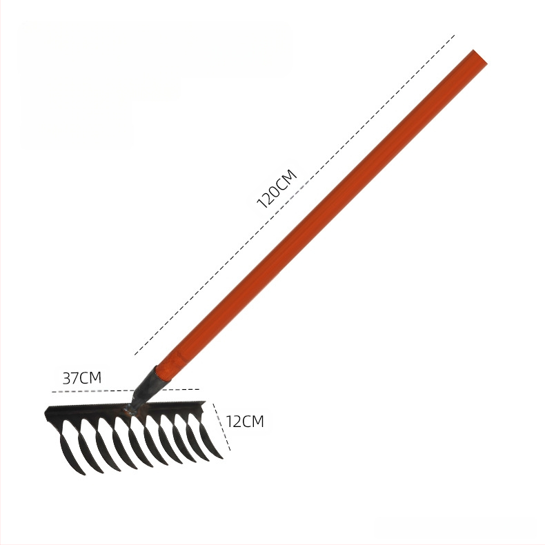 Σπειροειδές ράκε, χάλυβας υψηλού περιεκτικότητας σε άνθρακα, πολλαπλά δόντια