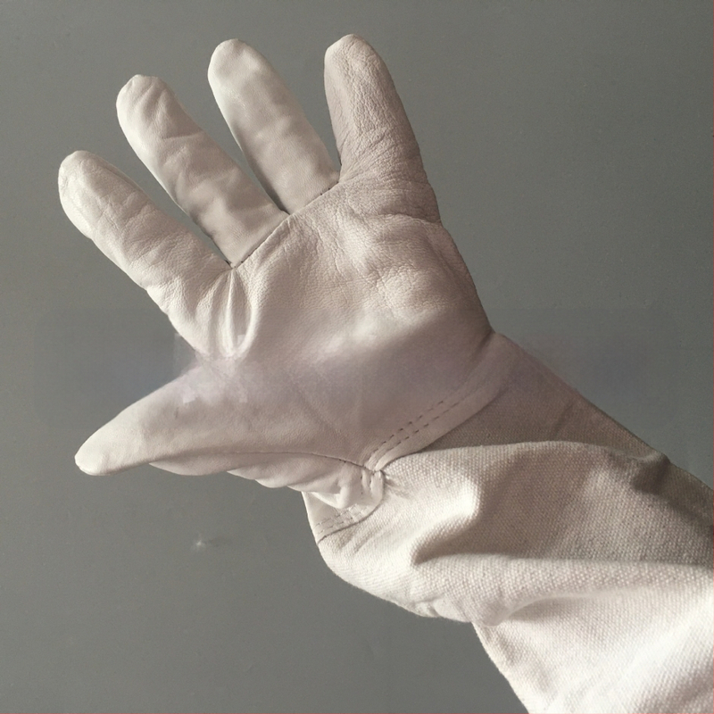 Пчеларски ръкавици от овча кожа, дишащи, подплатени, защитни срещу ухапване; Expo, модел 15; за животновъдство