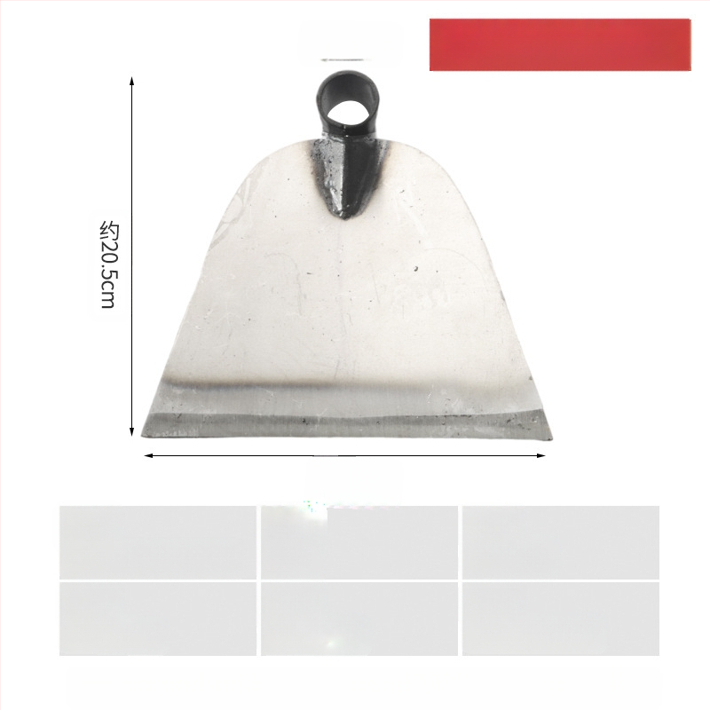 Κηπουρική φτυάρα από μαγάνιο χάλυβα με ενισχυμένο κεφάλι, κατάλληλη για σκάψιμο, ζιζάνια και ανάστροφη εδάφους