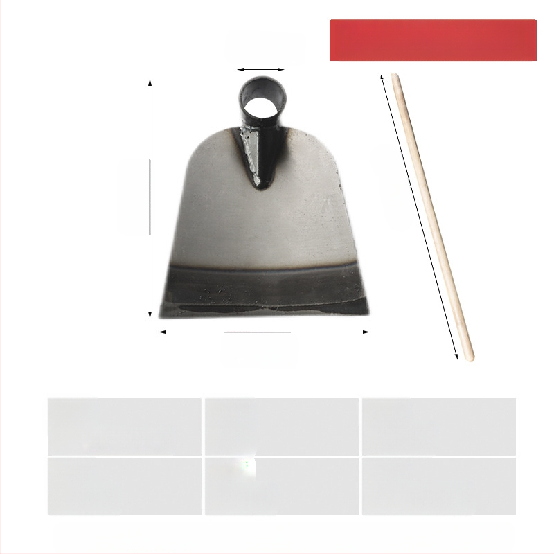 Κηπουρική φτυάρα από μαγάνιο χάλυβα με ενισχυμένο κεφάλι, κατάλληλη για σκάψιμο, ζιζάνια και ανάστροφη εδάφους