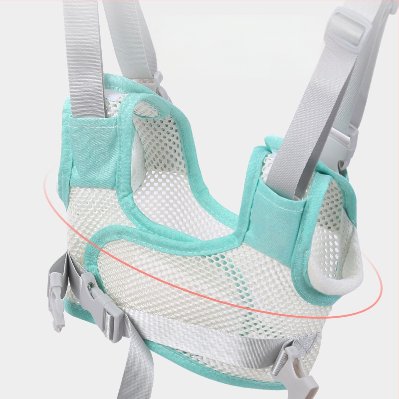 Pojas za hodanje za bebe - prozračni poliester, pomaže u učenju hodanja, potpora struka i sprječavanje pada, za dob 7–36 mjeseci