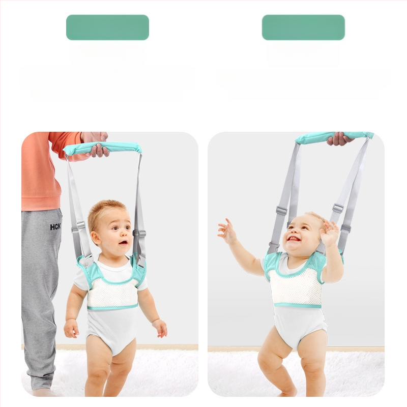 Pojas za hodanje za bebe - prozračni poliester, pomaže u učenju hodanja, potpora struka i sprječavanje pada, za dob 7–36 mjeseci