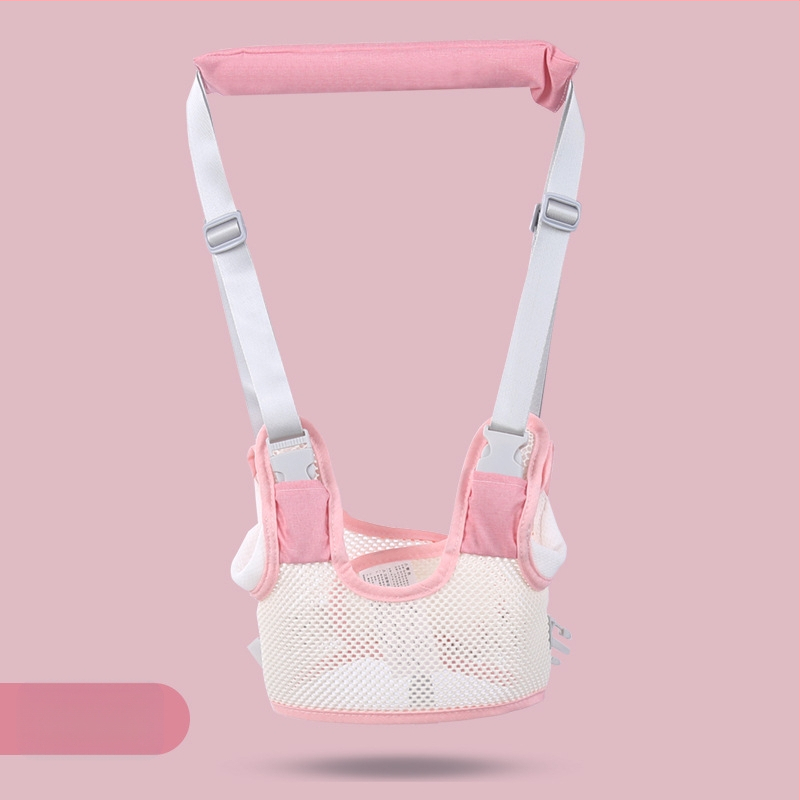 Pojas za hodanje za bebe - prozračni poliester, pomaže u učenju hodanja, potpora struka i sprječavanje pada, za dob 7–36 mjeseci