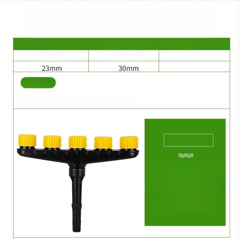 Tiger Knight vrtni raspršivač s velikim protokom i atomizacijom vode za zalijevanje cvijeća i povrća