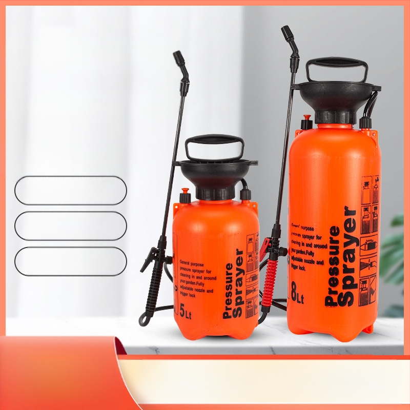 Lunong plastikust aiapihusti kastmiseks, taimekaitsevahendite manustamiseks ja desinfitseerimiseks