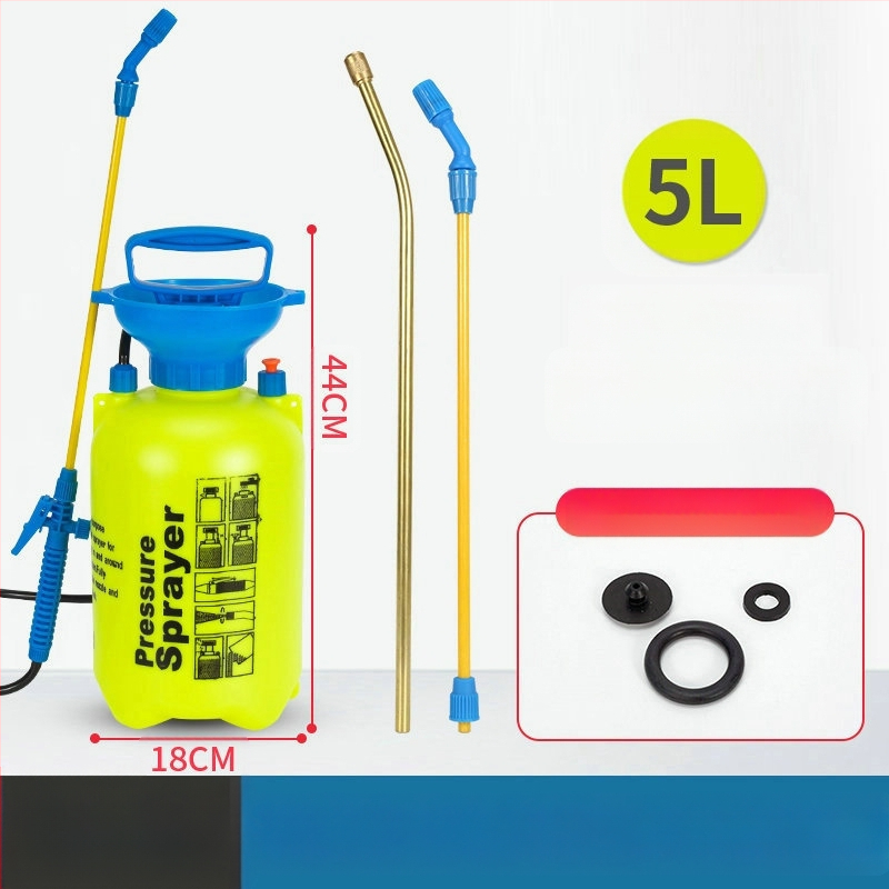 Lunong plastikust aiapihusti kastmiseks, taimekaitsevahendite manustamiseks ja desinfitseerimiseks