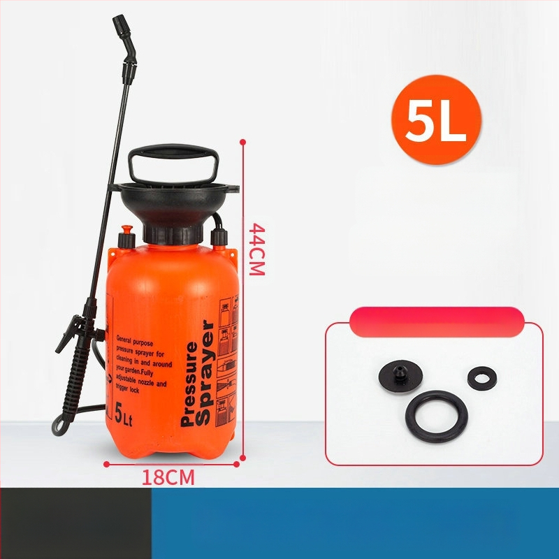 Lunong plastikust aiapihusti kastmiseks, taimekaitsevahendite manustamiseks ja desinfitseerimiseks