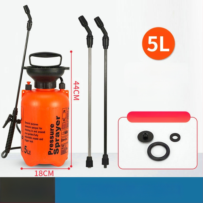 Lunong plastikust aiapihusti kastmiseks, taimekaitsevahendite manustamiseks ja desinfitseerimiseks