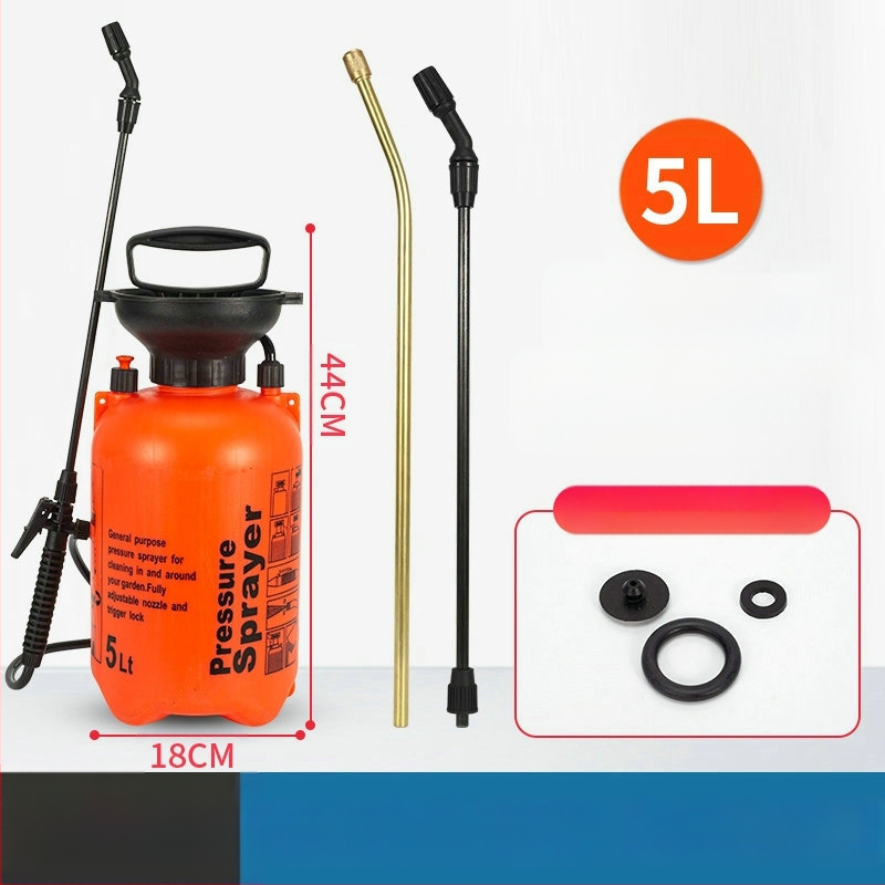 Lunong plastikust aiapihusti kastmiseks, taimekaitsevahendite manustamiseks ja desinfitseerimiseks