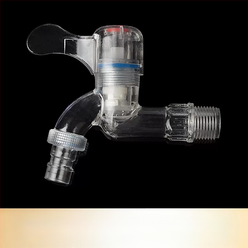 Kran za perilicu i kupaonu — 304 nehrđajući čelik / mesing / plast, dvostruki izlaz, debela konstrukcija, otporan na eksplozije