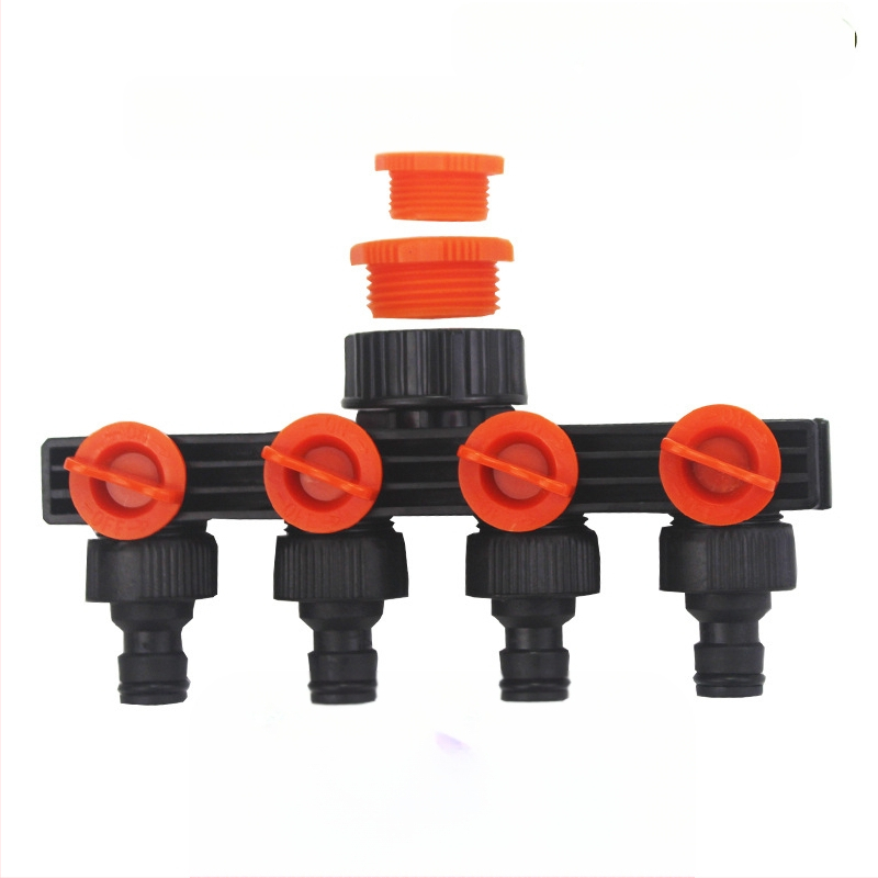 Deo plastični vodovodni priključak sa prekidačem – 1 na 4 razdjelnik za navodnjavanje vrta