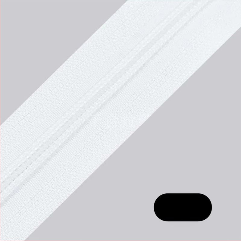 Nailoninis užtrauktukas su 28 dantų raštu, 200 jardų plastinių dantų užtrauktukai pakuotėje skirtos maišams, kuprinėms ir drabužiams