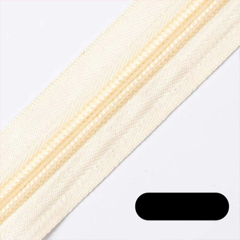 Nailoninis užtrauktukas su 28 dantų raštu, 200 jardų plastinių dantų užtrauktukai pakuotėje skirtos maišams, kuprinėms ir drabužiams