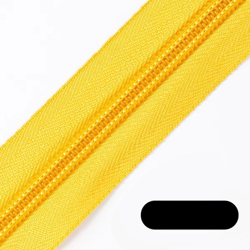 Nailoninis užtrauktukas su 28 dantų raštu, 200 jardų plastinių dantų užtrauktukai pakuotėje skirtos maišams, kuprinėms ir drabužiams