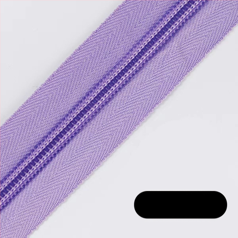 Nailoninis užtrauktukas su 28 dantų raštu, 200 jardų plastinių dantų užtrauktukai pakuotėje skirtos maišams, kuprinėms ir drabužiams