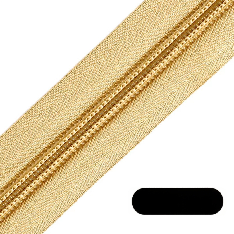 Nailoninis užtrauktukas su 28 dantų raštu, 200 jardų plastinių dantų užtrauktukai pakuotėje skirtos maišams, kuprinėms ir drabužiams