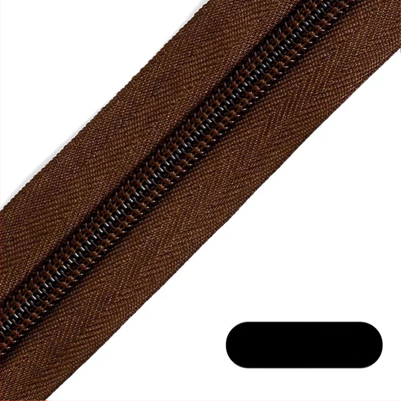 Nailoninis užtrauktukas su 28 dantų raštu, 200 jardų plastinių dantų užtrauktukai pakuotėje skirtos maišams, kuprinėms ir drabužiams