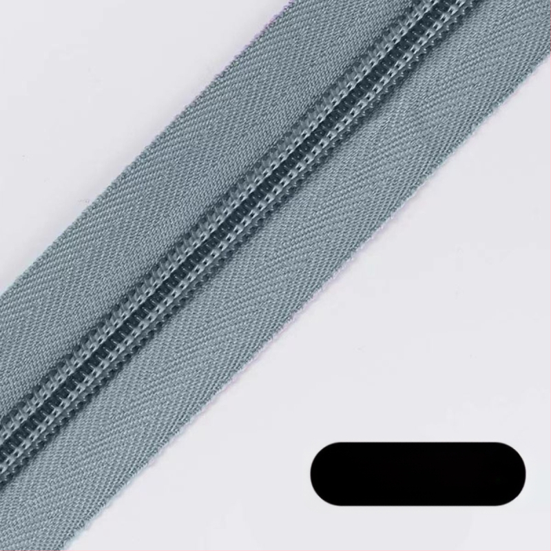 Nailoninis užtrauktukas su 28 dantų raštu, 200 jardų plastinių dantų užtrauktukai pakuotėje skirtos maišams, kuprinėms ir drabužiams