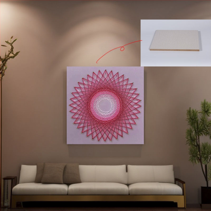 Σετ γεωμετρικής τέχνης με καρφιά για DIY ύφανση — Καθολικό πλαίσιο, Κινέζικό στυλ (Μάρκα: Other; Πλαίσιο: Καθολικό μοντέλο; Στυλ: Κινέζικο στυλ)