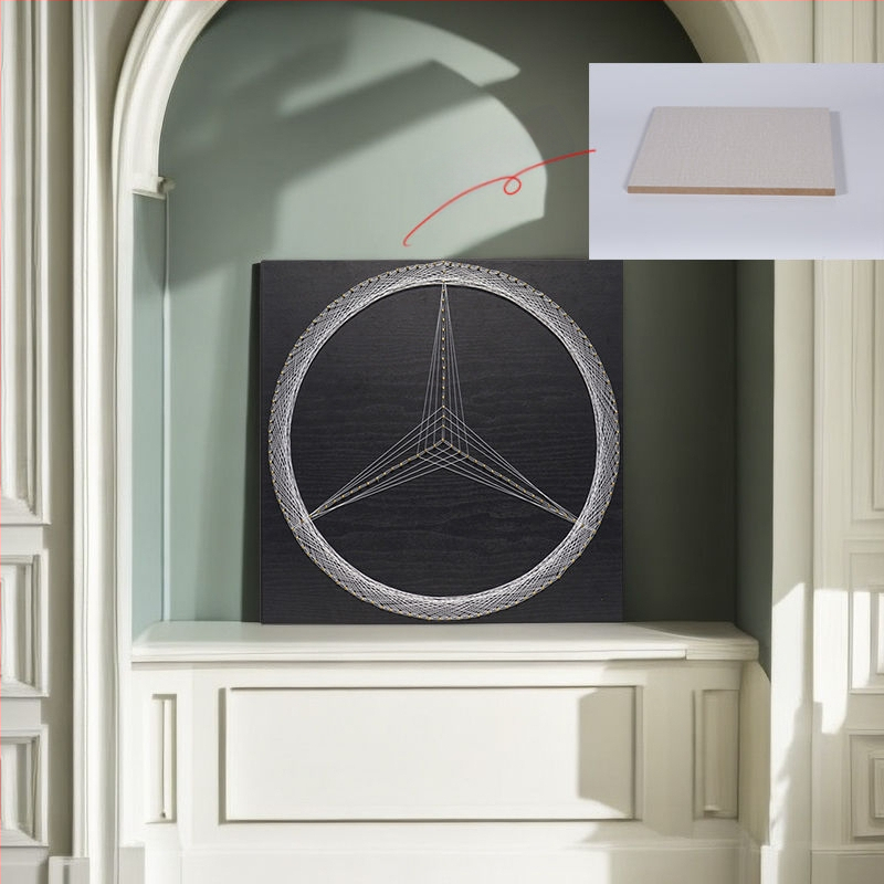 Σετ γεωμετρικής τέχνης με καρφιά για DIY ύφανση — Καθολικό πλαίσιο, Κινέζικό στυλ (Μάρκα: Other; Πλαίσιο: Καθολικό μοντέλο; Στυλ: Κινέζικο στυλ)