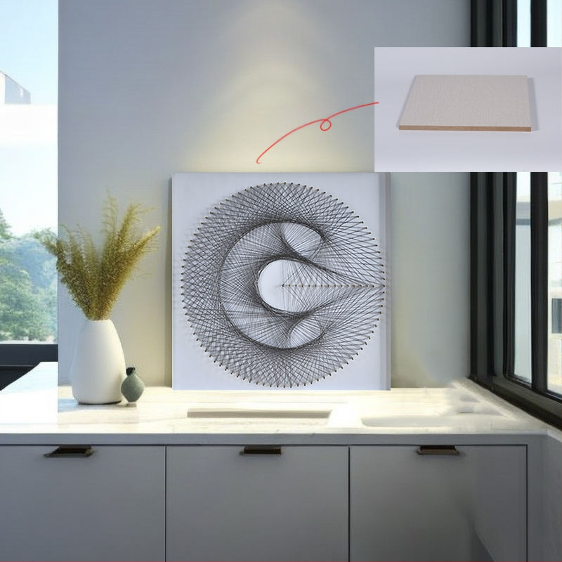 Σετ γεωμετρικής τέχνης με καρφιά για DIY ύφανση — Καθολικό πλαίσιο, Κινέζικό στυλ (Μάρκα: Other; Πλαίσιο: Καθολικό μοντέλο; Στυλ: Κινέζικο στυλ)