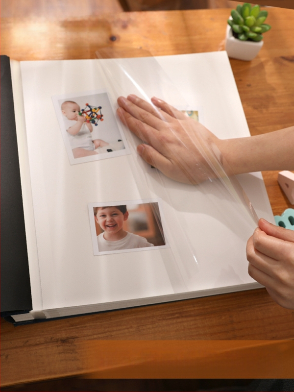 Αλμπουμ φωτογραφιών για την ανάπτυξη του μωρού — DIY αυτοκόλλητο, χειροποίητο, μεγάλης χωρητικότητας, εξώφυλλο από χαρτί; Διαθέσιμο σε 20, 40 ή 60 σελίδες; Κατάλληλο ως δώρο για συμμαθητές.