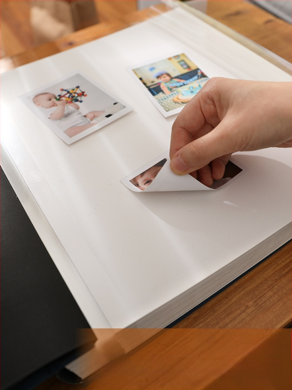 Αλμπουμ φωτογραφιών για την ανάπτυξη του μωρού — DIY αυτοκόλλητο, χειροποίητο, μεγάλης χωρητικότητας, εξώφυλλο από χαρτί; Διαθέσιμο σε 20, 40 ή 60 σελίδες; Κατάλληλο ως δώρο για συμμαθητές.