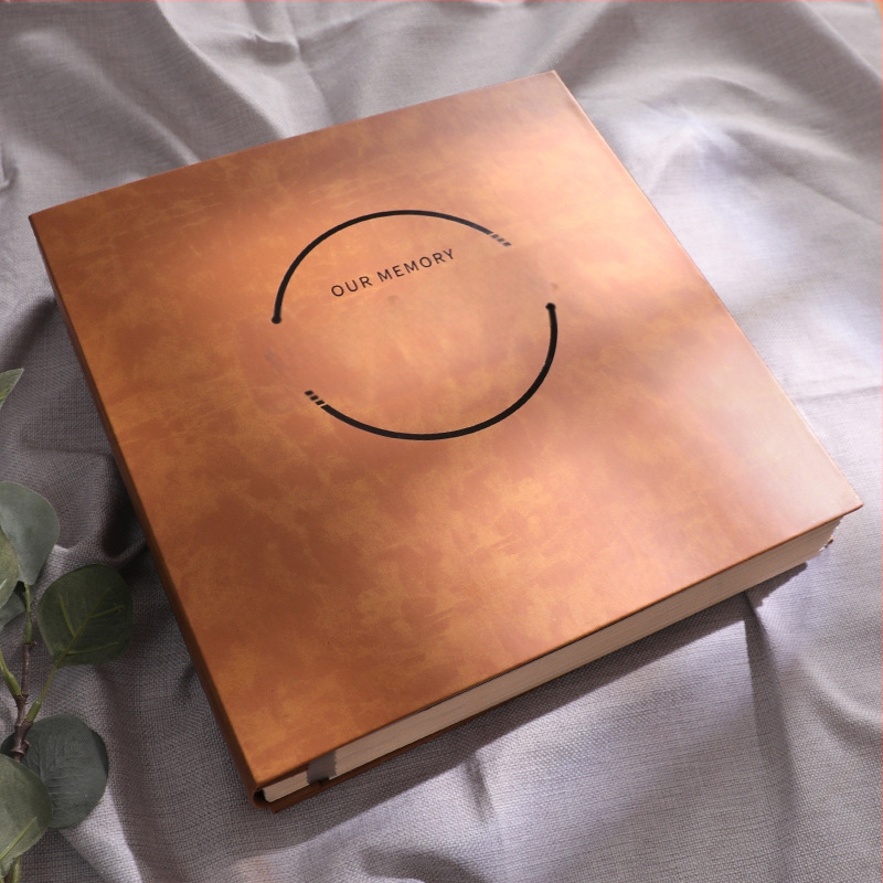 Αλμπουμ φωτογραφιών για την ανάπτυξη του μωρού — DIY αυτοκόλλητο, χειροποίητο, μεγάλης χωρητικότητας, εξώφυλλο από χαρτί; Διαθέσιμο σε 20, 40 ή 60 σελίδες; Κατάλληλο ως δώρο για συμμαθητές.