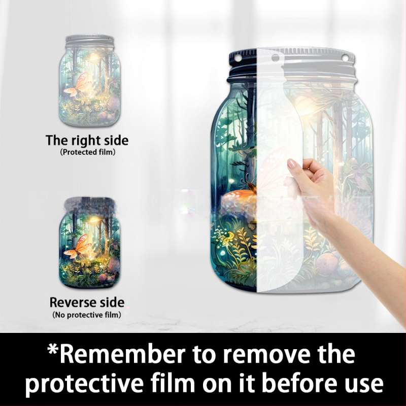 Akrilno staklo privjesak s motivom vile-elf za kućnu dekoraciju; zidno viseći; mogućnost otiska loga; tisak na površini