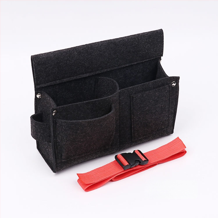 Unisex φελτ ζώνη μέσης για εργασία – Διαπνέουσα, ανθεκτική, μονόχρωμη εργαλειοθήκη