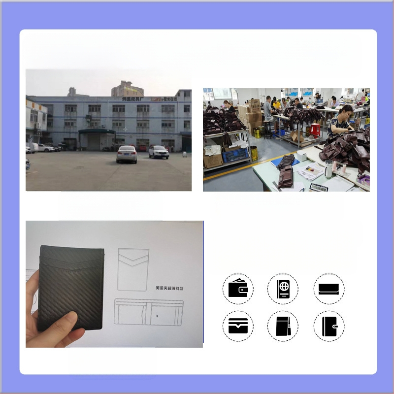 Мъжки портфейл с клип за банкноти - естествена кожа, кожа от първи слой, защита срещу кражба, мултикарти, персонализиране