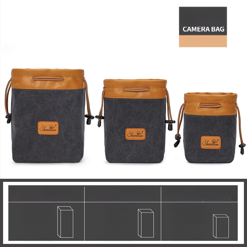 Fotoaparāta soma - Seven-Color Cotton, modelis K-76, audums, saderīga ar Canon/Nikon, rokassomas stils