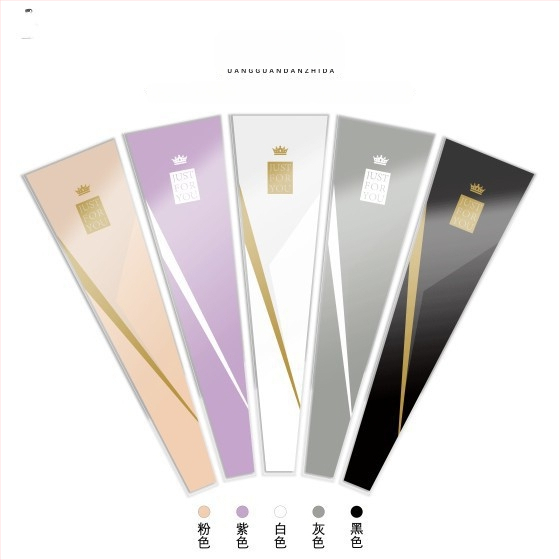 OPP maišelis vienai rožei puokštės įvyniojimui, širdies lango dizainas, tolerancija 5%