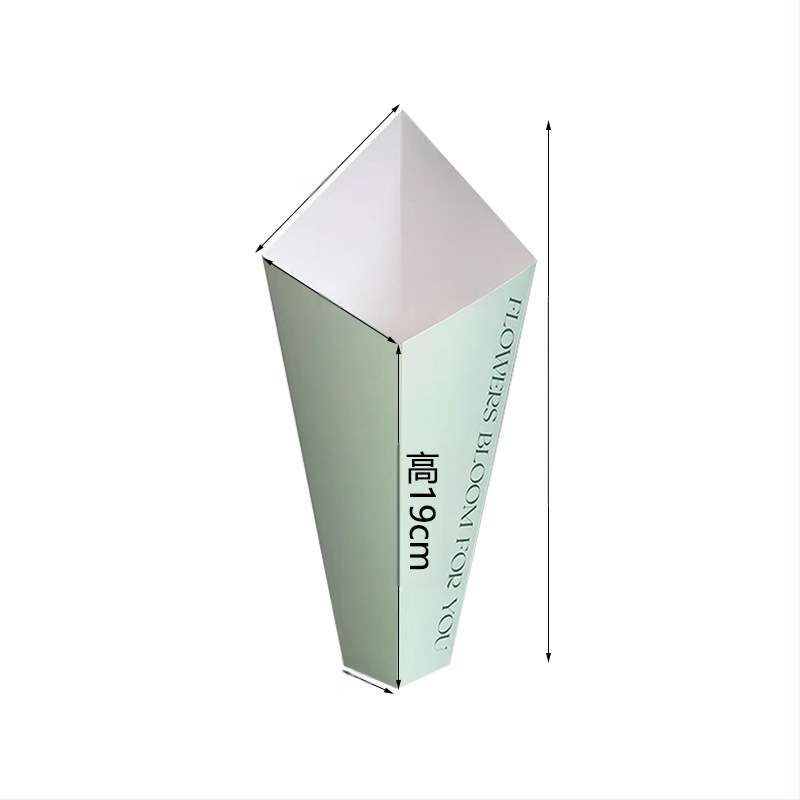 Gėlių įpakavimo rinkinys iš balto kartono su vidiniu įpakavimu, Yiwu kilmė, modelis P