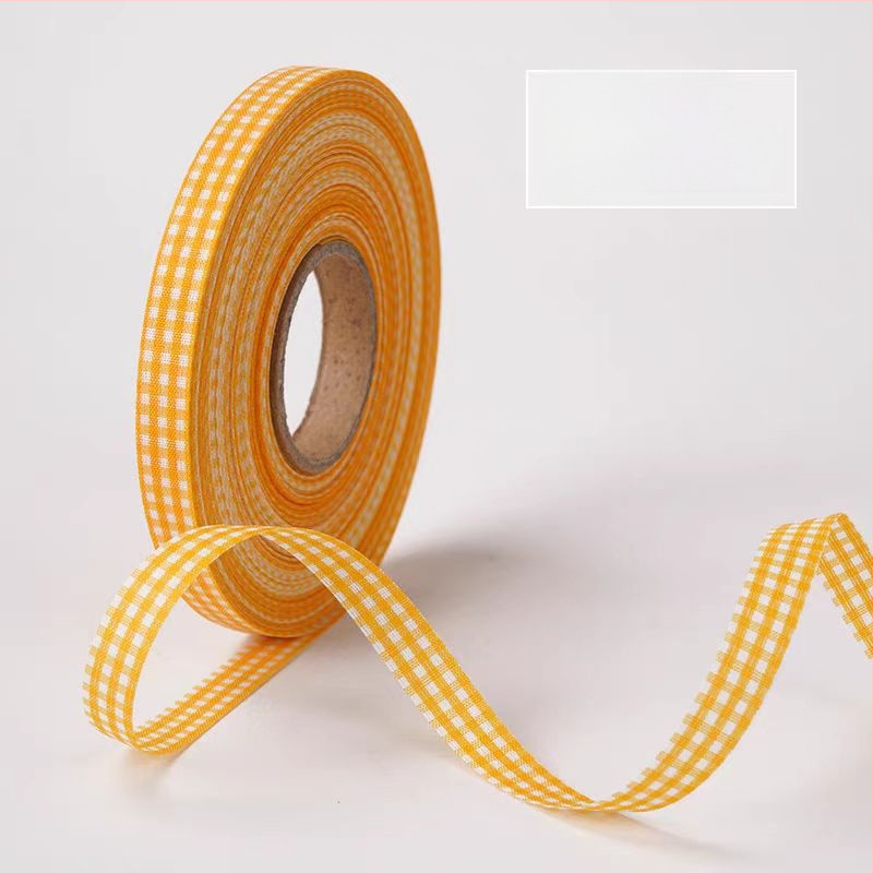 Κορδέλα δώρων με καρό μοτίβο, πολυεστέρας; Μάρκα: One Horizontal and One Vertical; Εφαρμογές: συσκευασία δώρων, ανθοδέσεις, γάμοι, αξεσουάρ μαλλιών, ρούχα