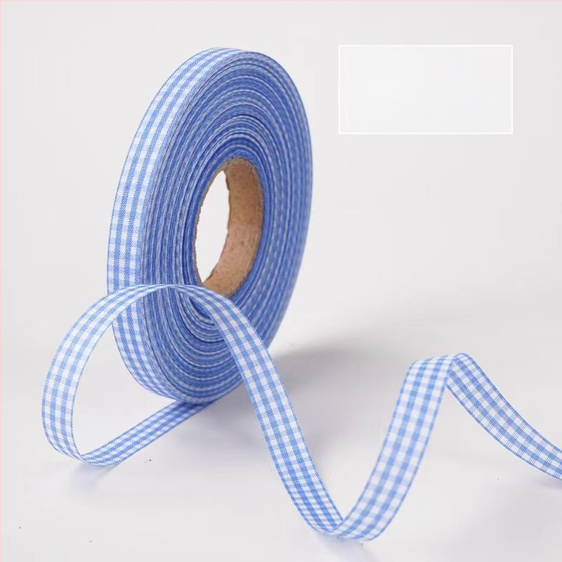 Κορδέλα δώρων με καρό μοτίβο, πολυεστέρας; Μάρκα: One Horizontal and One Vertical; Εφαρμογές: συσκευασία δώρων, ανθοδέσεις, γάμοι, αξεσουάρ μαλλιών, ρούχα