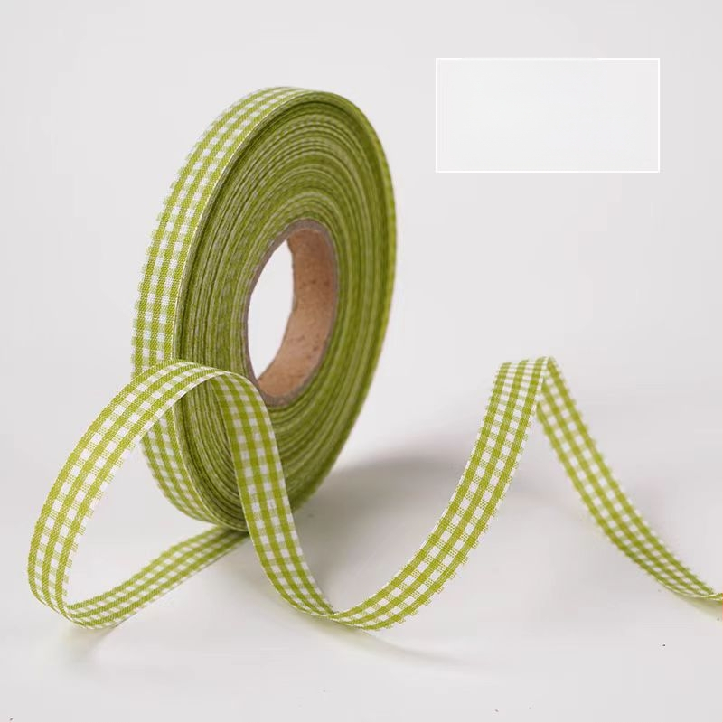 Κορδέλα δώρων με καρό μοτίβο, πολυεστέρας; Μάρκα: One Horizontal and One Vertical; Εφαρμογές: συσκευασία δώρων, ανθοδέσεις, γάμοι, αξεσουάρ μαλλιών, ρούχα