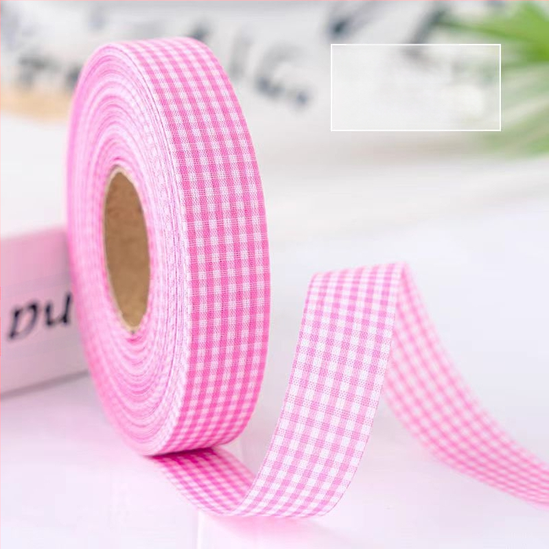 Κορδέλα δώρων με καρό μοτίβο, πολυεστέρας; Μάρκα: One Horizontal and One Vertical; Εφαρμογές: συσκευασία δώρων, ανθοδέσεις, γάμοι, αξεσουάρ μαλλιών, ρούχα