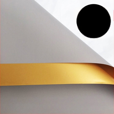 Šviežių gėlių puokštės įvyniojimui popierius – dvipusis matinės plėvelės popierius, prekės tipas: Spot, 20 vnt. pakuotėje, paklaida ±1 cm