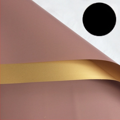 Šviežių gėlių puokštės įvyniojimui popierius – dvipusis matinės plėvelės popierius, prekės tipas: Spot, 20 vnt. pakuotėje, paklaida ±1 cm