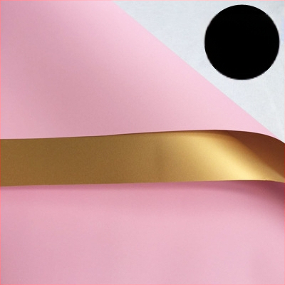 Šviežių gėlių puokštės įvyniojimui popierius – dvipusis matinės plėvelės popierius, prekės tipas: Spot, 20 vnt. pakuotėje, paklaida ±1 cm