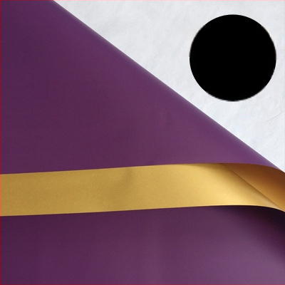 Šviežių gėlių puokštės įvyniojimui popierius – dvipusis matinės plėvelės popierius, prekės tipas: Spot, 20 vnt. pakuotėje, paklaida ±1 cm