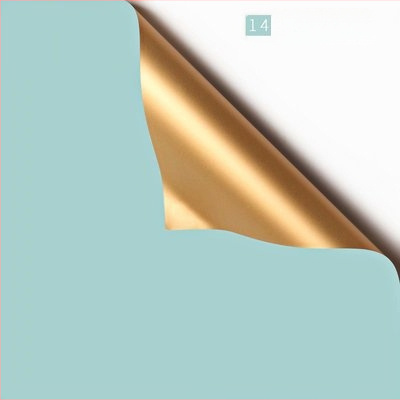 Šviežių gėlių puokštės įvyniojimui popierius – dvipusis matinės plėvelės popierius, prekės tipas: Spot, 20 vnt. pakuotėje, paklaida ±1 cm