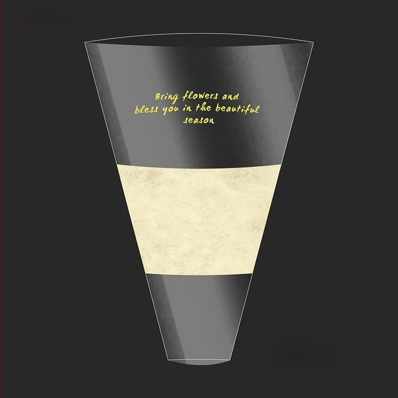 Gėlių pakavimo maišelis, skaidrus OPP materialas, kelių kišenių dizainas, prekinis ženklas Shangjin