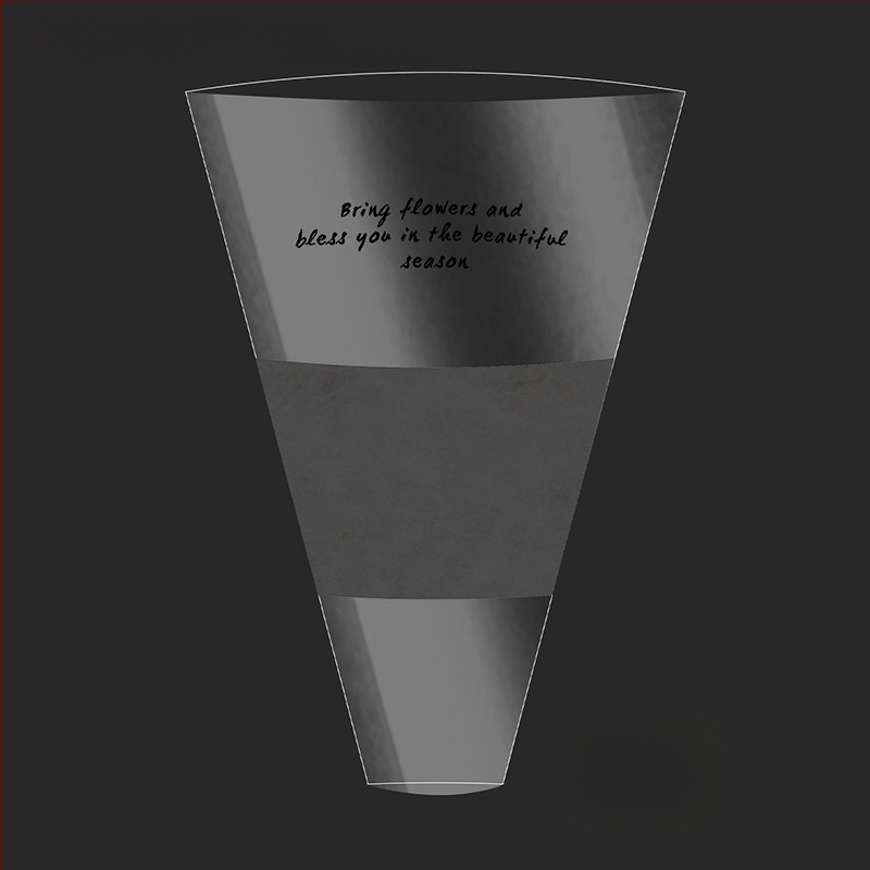 Gėlių pakavimo maišelis, skaidrus OPP materialas, kelių kišenių dizainas, prekinis ženklas Shangjin